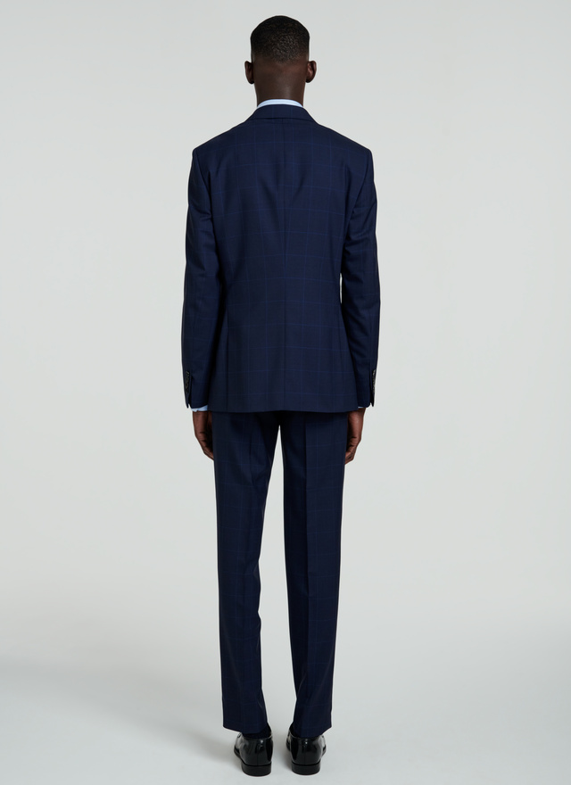 navy formal suit