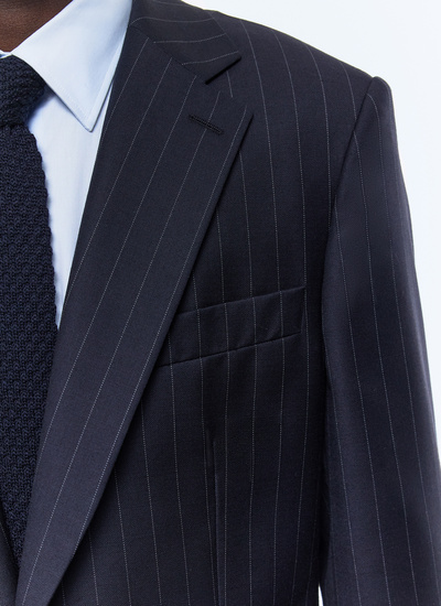 Men's navy blue suit Fursac - C3ECOM-EC01-D030