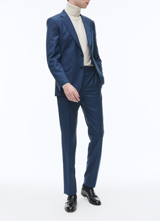 Men's prussian blue suit Fursac - C3AXUN-OC31-D026