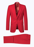 Virgin wool canvas fitted suit - C3CIXE-DC36-C006