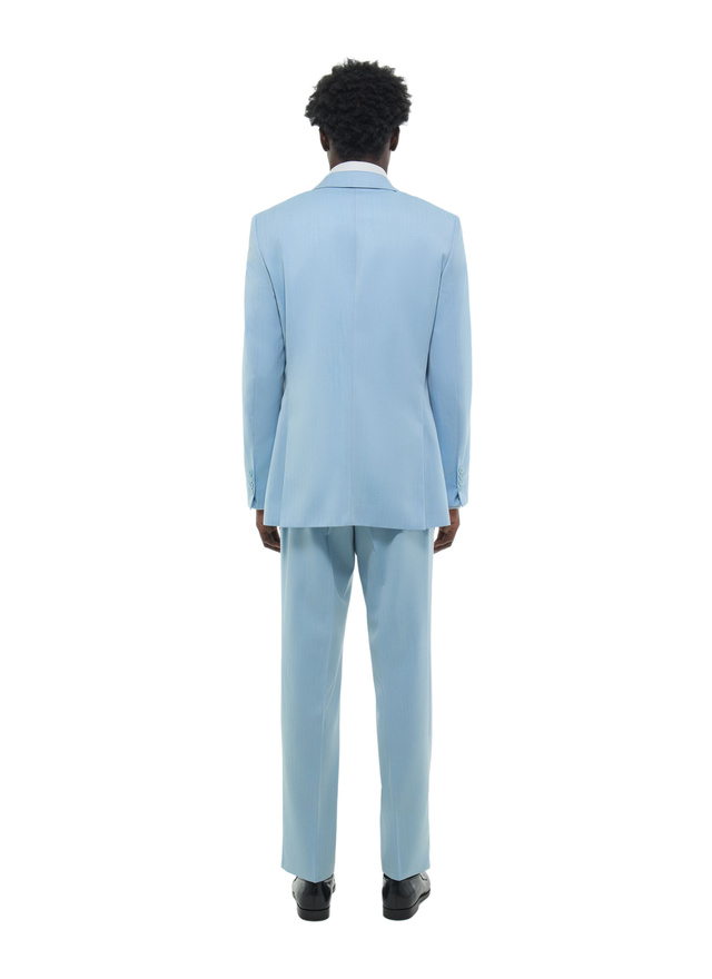 Men's suit sky blue virgin wool serge Fursac - C3FRAM-DC13-D003