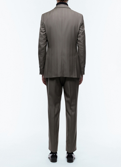 Men's taupe suit Fursac - C3EMMA-EC19-G014