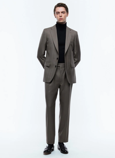 Men's taupe suit Fursac - C3EMMA-EC19-G014