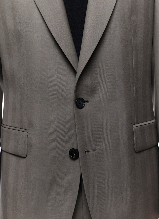 Men's taupe suit Fursac - C3EMMA-EC19-G014