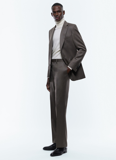 Men's taupe suit Fursac - C3EVRA-EC11-G006
