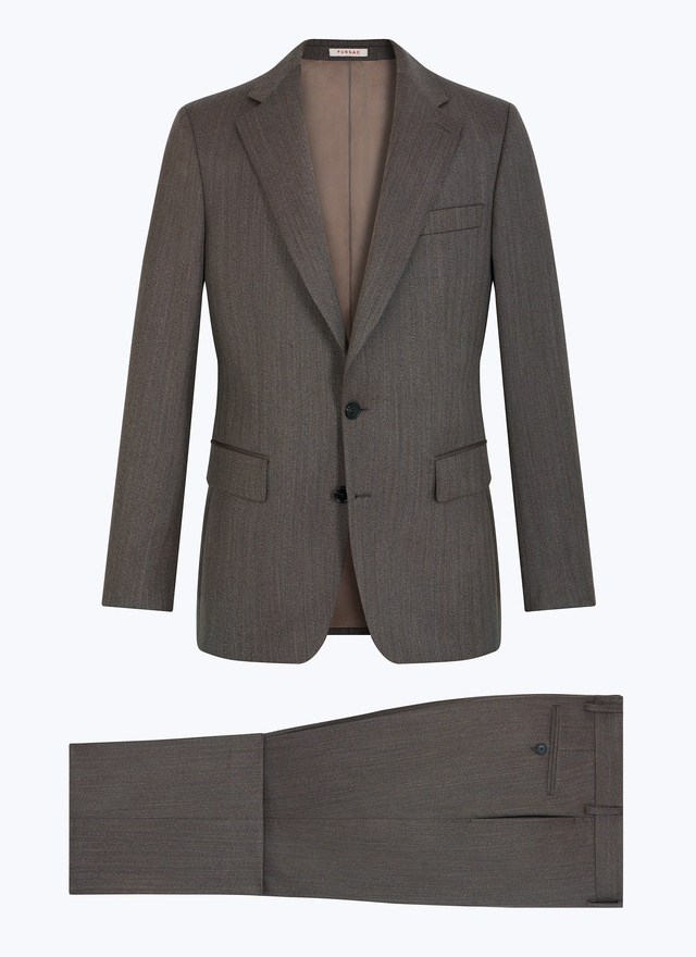 Men's virgin wool suit Fursac - C3EVRA-EC11-G006