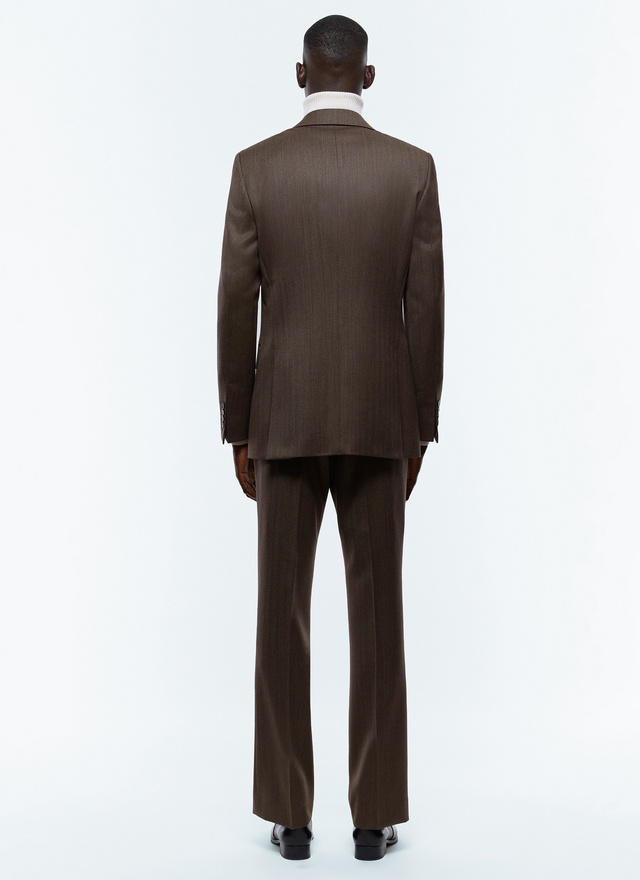 Men's virgin wool suit Fursac - C3EVRA-EC11-G006