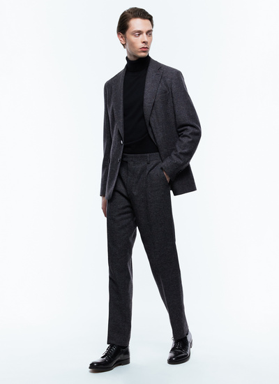 Men's grey suit Fursac - C3EDMO-EX09-B021