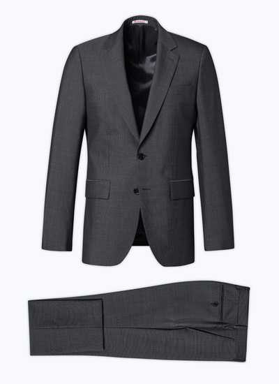 Men's suit charcoal grey itravel wool Fursac - C2AIDO-F567-29