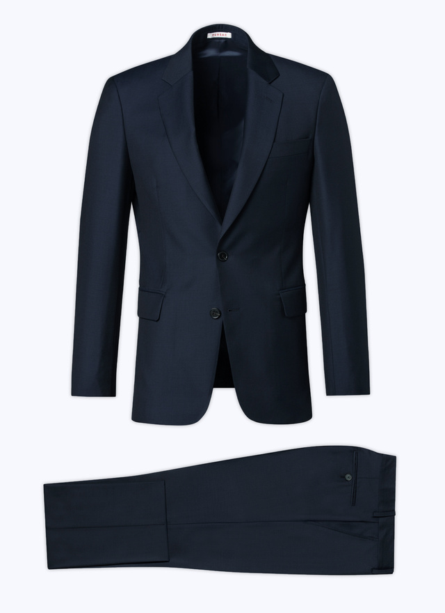 Men's navy blue suit Fursac - C2AIDO-AC81-31