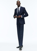 Certified wool suit with stripes - C2AIDO-DC10-D030