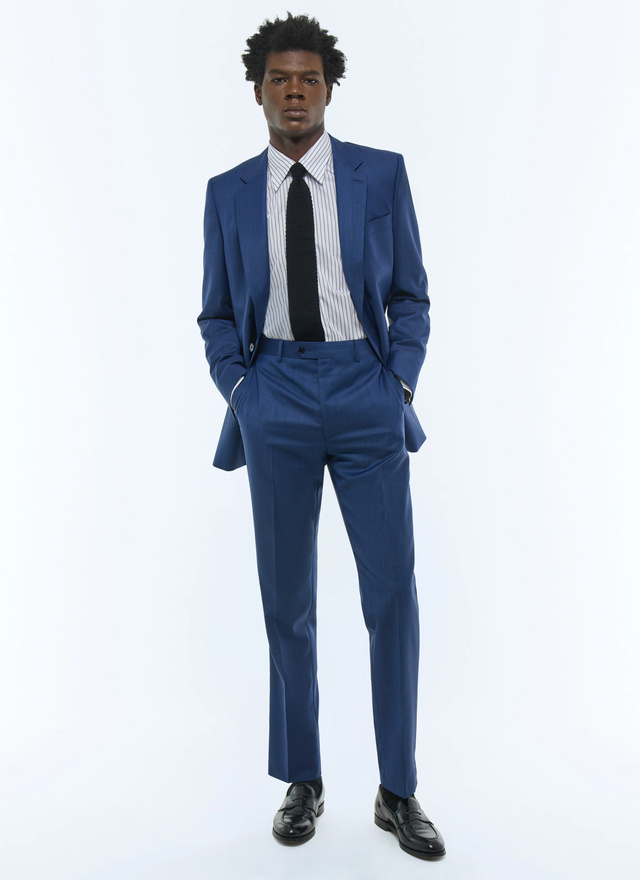 Men's sapphire blue suit Fursac - C2AIDO-FC19-D034