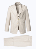 Linen and cotton slack suit - C3DANA-DX09-A006