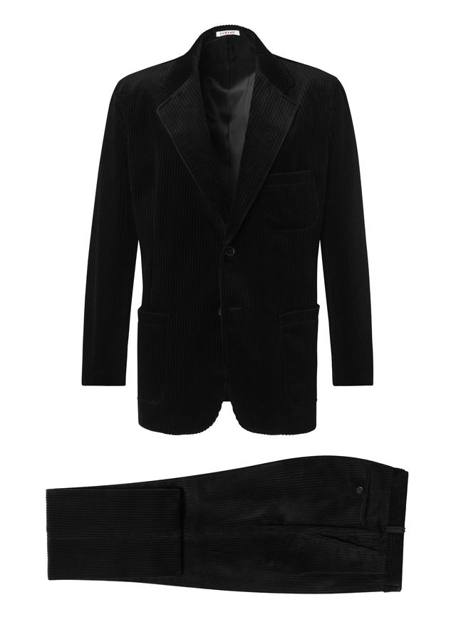 Men's black suit Fursac - C3CAMS-CX47-B020