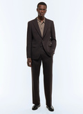 Linen and wool canvas suit - C3JADA-JX06-G018