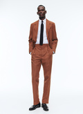 Linen and cotton slack suit - C3DANA-DX06-G005