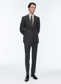 Grey wool flannel suit - C3AXUN-OC55-22