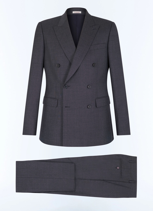 Men's charcoal grey suit Fursac - C3FOCA-CC64-B029