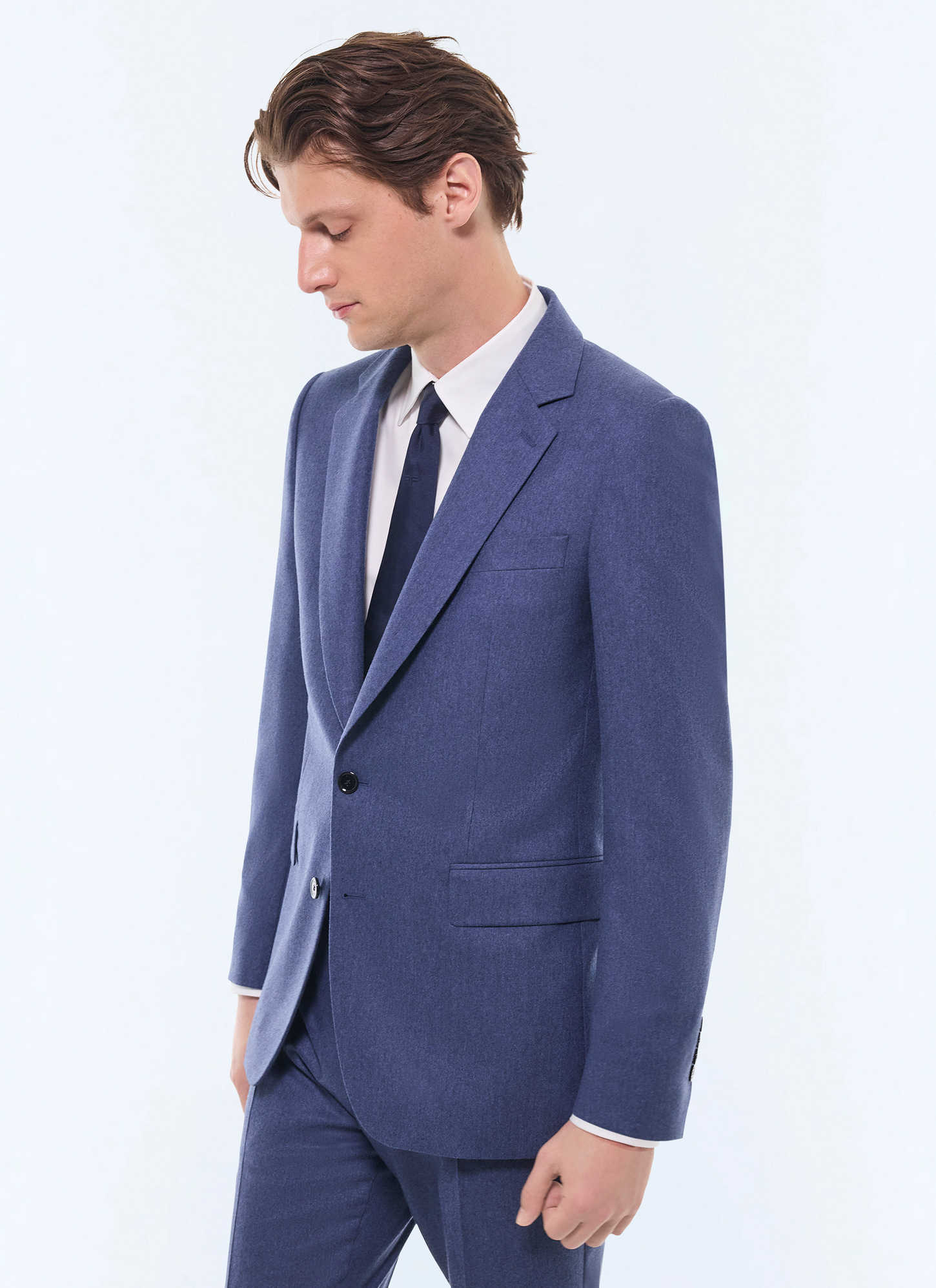 Men's denim blue suit Fursac - C3FOXA-EC29-D012