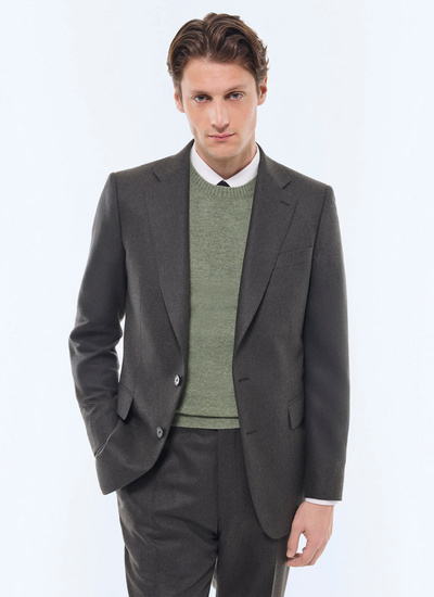 Men's forest green suit Fursac - C3FEXU-EC29-H011