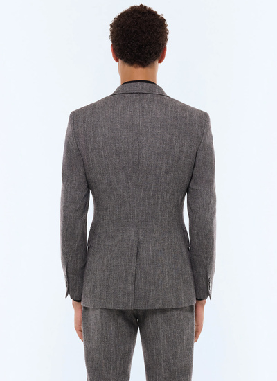Men's virgin wool, cotton and linen suit Fursac - C3GITO-CX40-B022