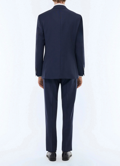 Men's navy blue suit Fursac - C3EVIP-EC35-D030