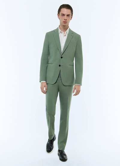 Men's sage green suit Fursac - C3FAFO-FX14-H006