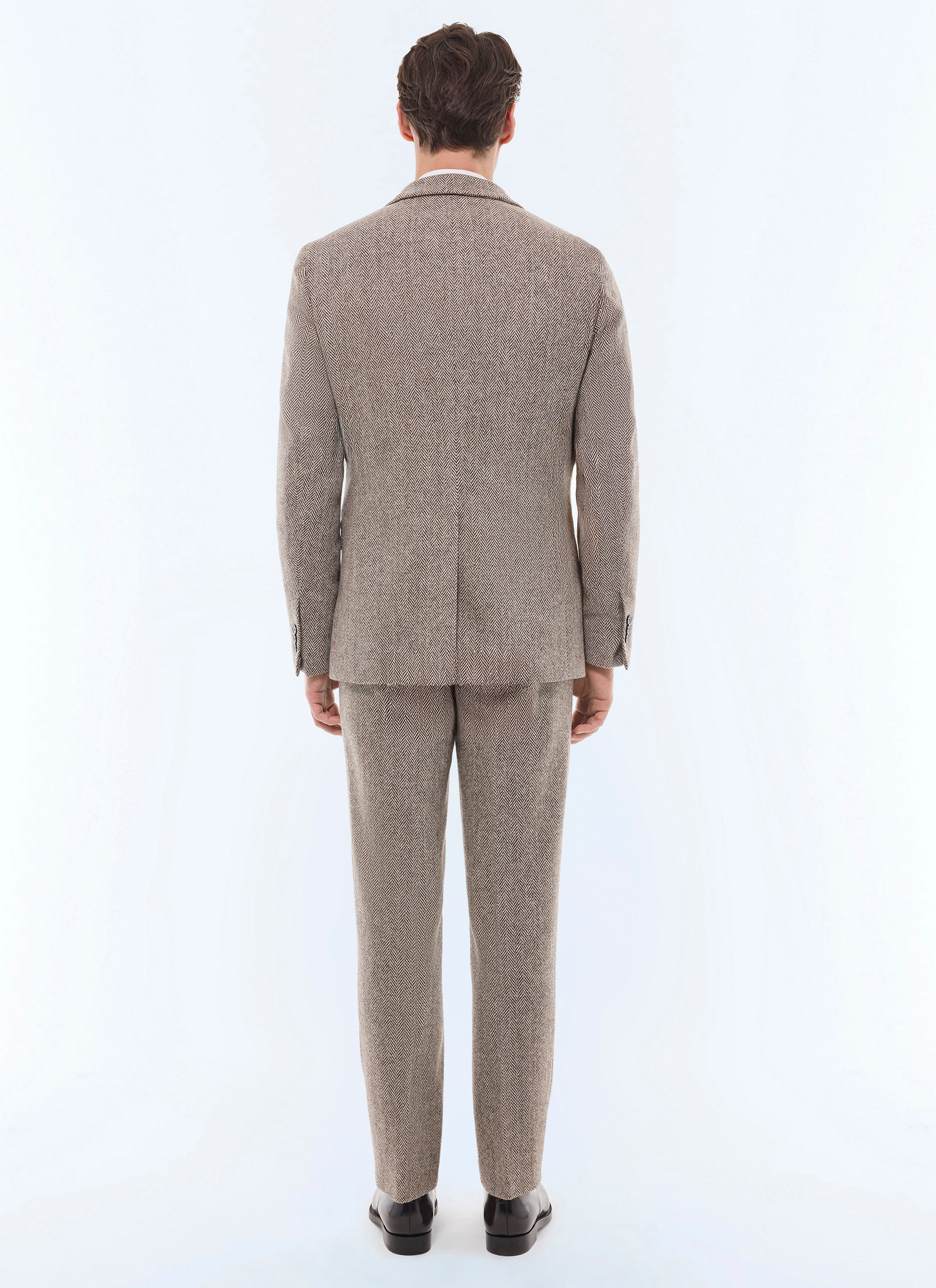 Men's taupe beige suit Fursac - C3FRAT-GX02-G018