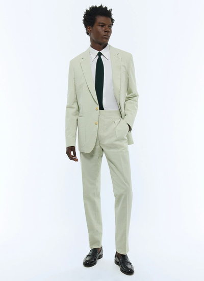 Men's white suit Fursac - C3FLEN-FX01-H004