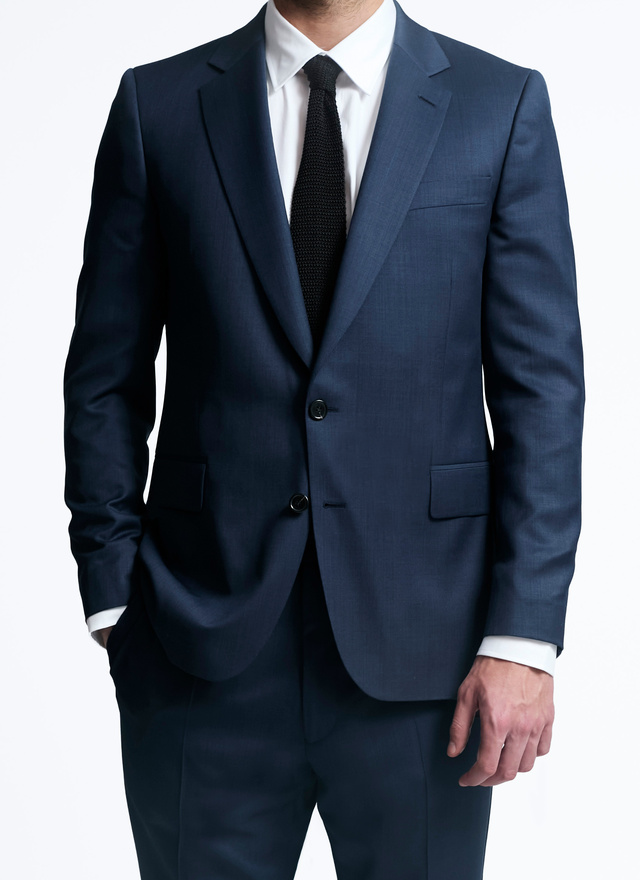 Men's navy blue suit Fursac - C3AXUN-PC64-31