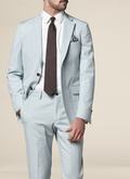 Wool and cotton serge suit - C3POWO-PC45-39