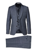 3-piece slim fit suit - C3FOBG-F521-38