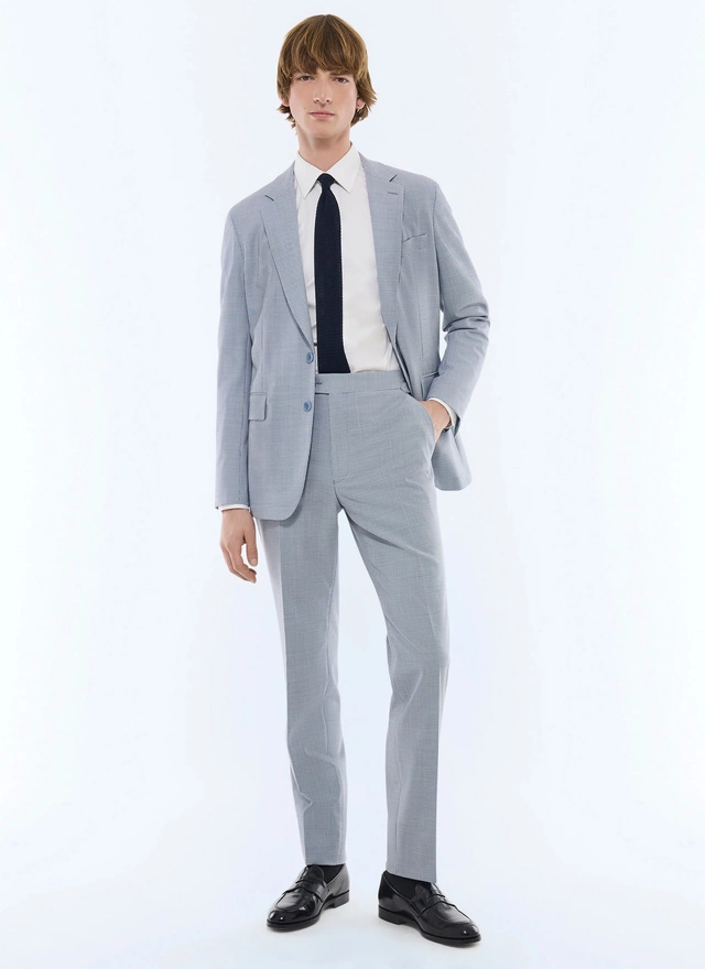 Men's blue suit Fursac - C3DOLY-DC29-D003