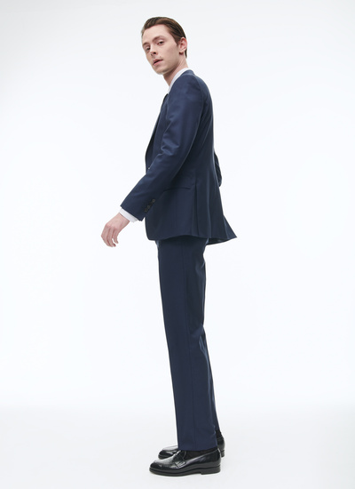 Men's navy blue suit Fursac - C3AVRA-CC16-D032