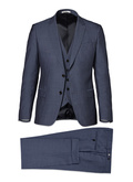 3-piece slim fit suit - 17EC3FOBG-JC31-34