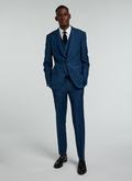 Wool, mohair and silk canvas 3-piece suit - C3VOXX-F502-35