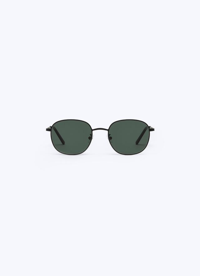 Men's lunettes de soleil black steel setting and resin lenses Fursac - 23ED2LUNO-BR18/20