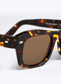 Tortoise rectangular sunglasses - 22ED2LUNI-VR36/17