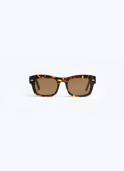 Men's lunettes de soleil tortoise acetate Fursac - D2LUNI-VR36-17