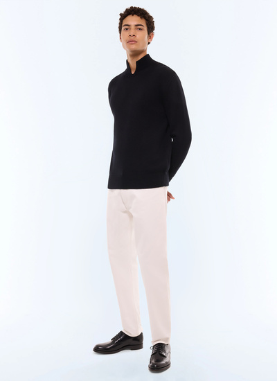 Men's black sweater Fursac - A2GOWI-GA08-B020