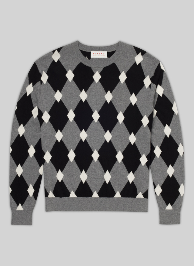 mens grey cashmere sweater