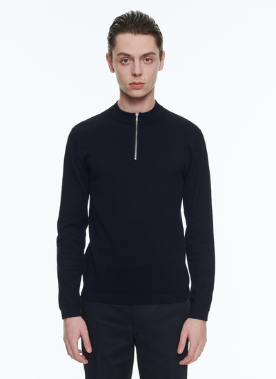 Navy blue round neck on sale jumper