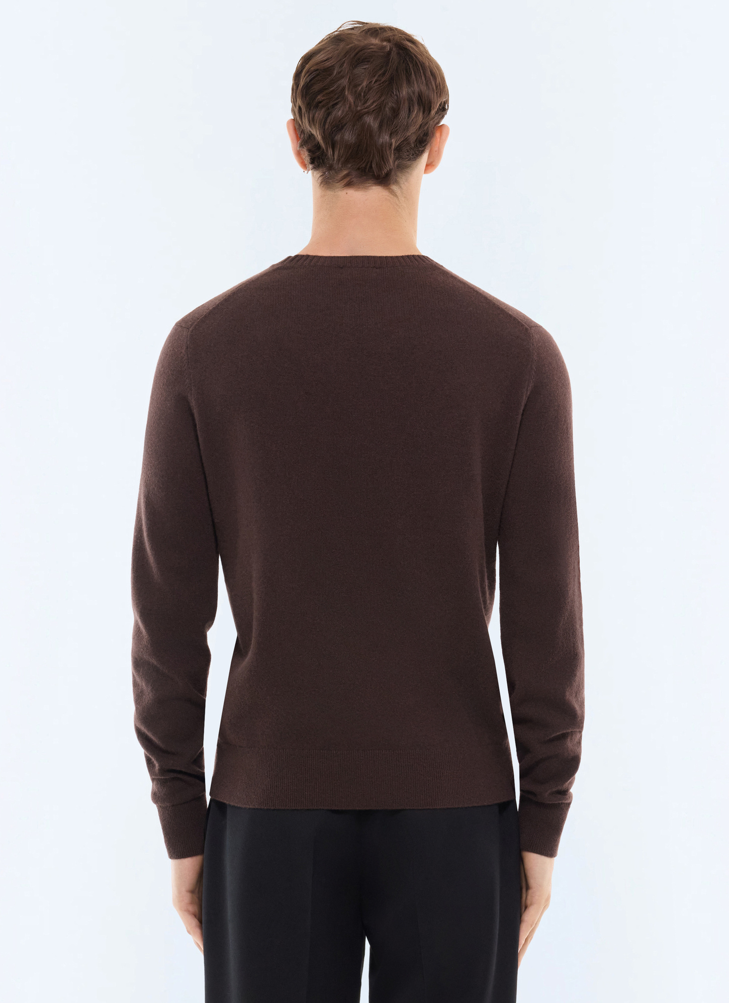 Men's main fabric: 100% cashmerelining: none sweater Fursac - A2GOUR-CA27-G019