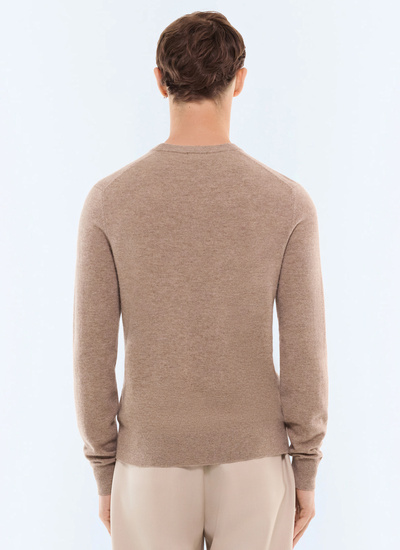 Men's main fabric: 100% cashmerelining: none sweater Fursac - A2GOUR-CA27-A006