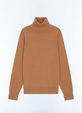 Wool and cashmere turtleneck sweater - A2KROU-TA28-A011
