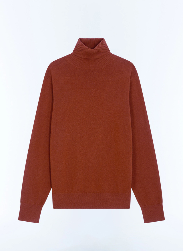 Men's red, bordeaux main fabric: 90% wool, 10% cashmerelining: none sweater Fursac - A2KROU-TA28-C017