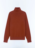 Wool and cashmere turtleneck sweater - A2KROU-TA28-C017