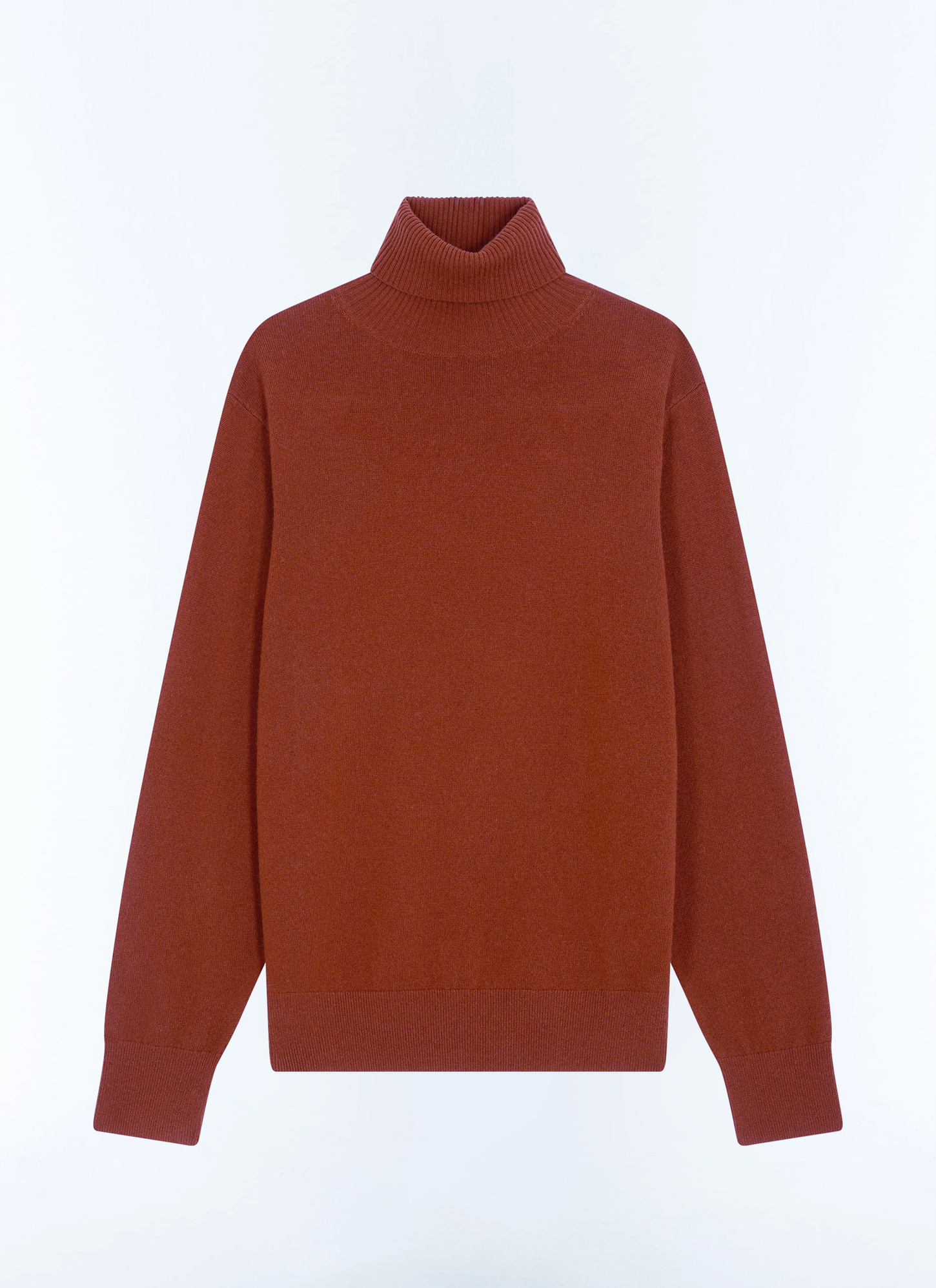 Men's red, bordeaux main fabric: 90% wool, 10% cashmerelining: none sweater Fursac - A2KROU-TA28-C017