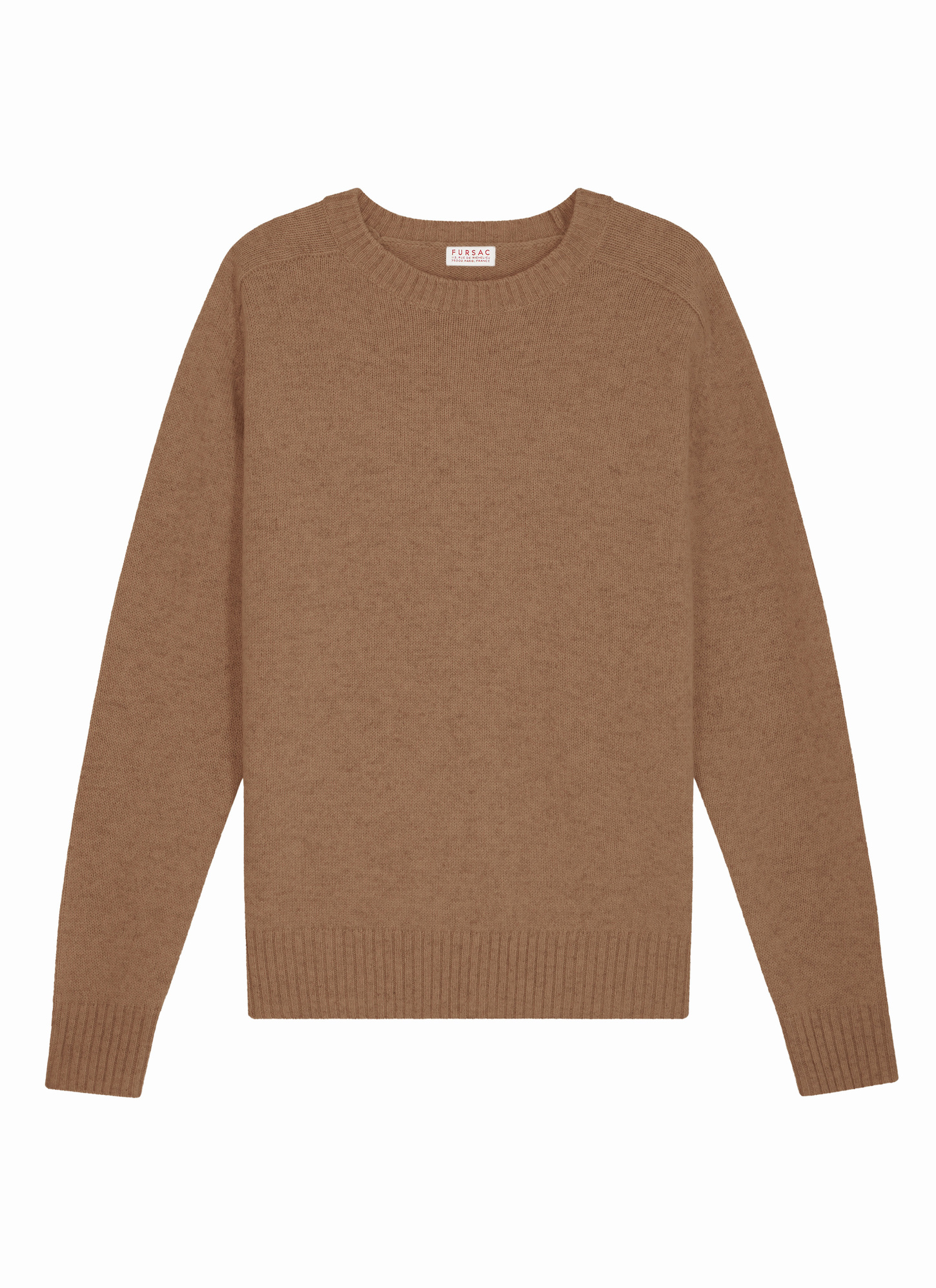 Men's sweater beige certified wool Fursac - A2ETLA-EA15-A006
