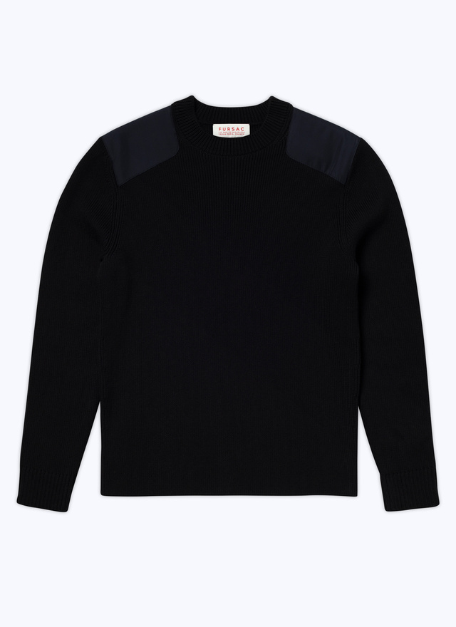 Men's black sweater Fursac - A2BACH-BA18-20